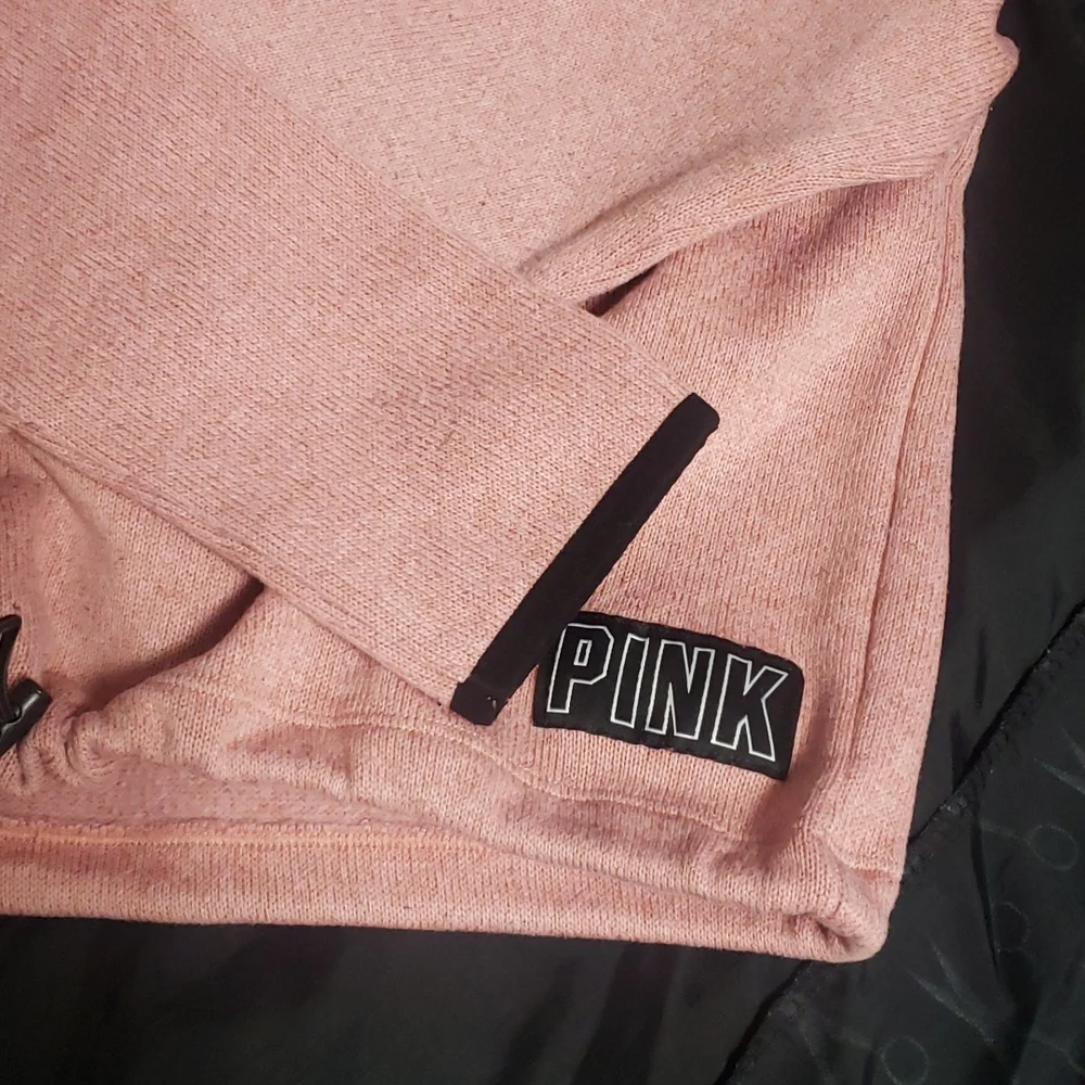Pink drawstring crop top - Picture 2 of 8